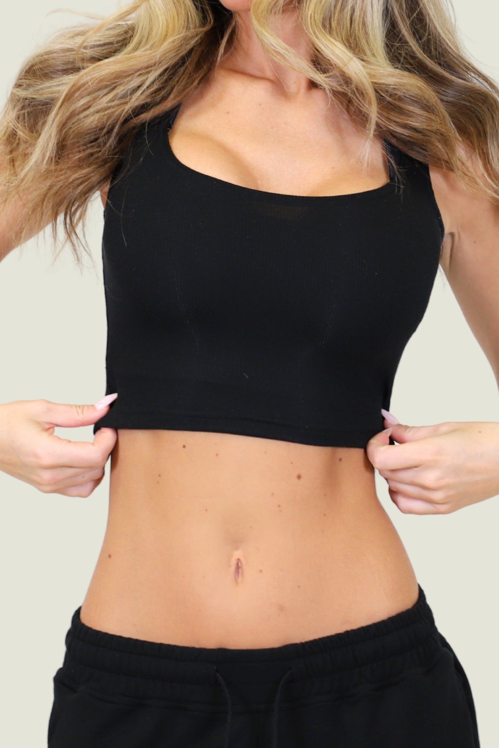 obsidian ribbed tank