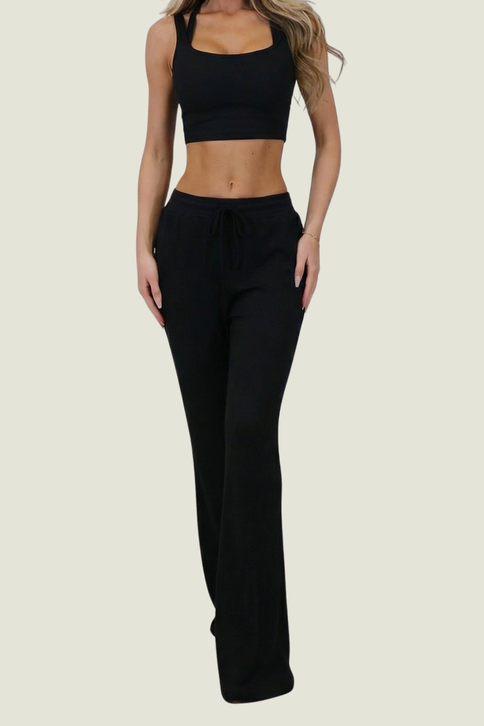 obsidian ribbed pant